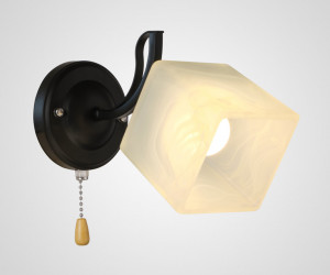 Настенный светильник P5507-1W BK 000050569