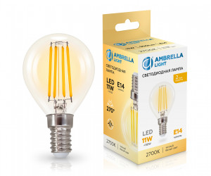 451133 Filament LED P45 11W E14 2700K 220-240V