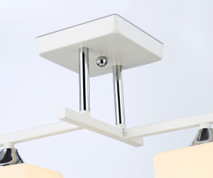 TR303111/2 WH/CH/FR белый/хром/белый матовый E27/2 max 40W 360*190*290