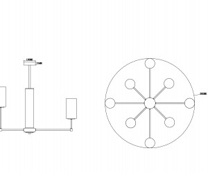 Люстра Freya FR5184PL-08BS