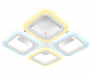 FA4371/4 WH белый 4200K/3000K+6400K/6400K+3000K 45W 345*345*75 (ПДУ ИК)