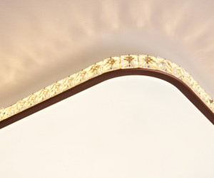 FF76 WH/CF белый/кофе 72W+30W 490*490*60 (ПДУ ИК)