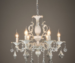 Подвесная люстра P7401-6 WT+GD 000025726