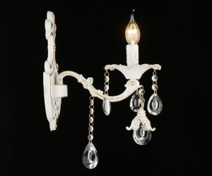 Настенный светильник P7401-1W WT+GD 000025729