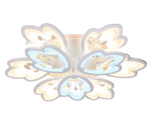 FA511/6+3 WH белый 252W+40W 3000K/6400K D750*120 (ПДУ РАДИО 2.4)