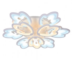 FA511/6+3 WH белый 252W+40W 3000K/6400K D750*120 (ПДУ РАДИО 2.4)