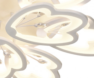 FA511/6+3 WH белый 252W+40W 3000K/6400K D750*120 (ПДУ РАДИО 2.4)