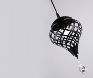 TR8442 BK черный E27 max 40W D170*800