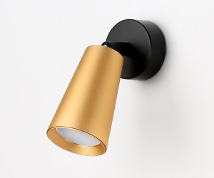 TA13135 BK/GD черный/золото GU10 max 12W D60*L95*H90