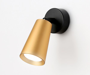 TA13135 BK/GD черный/золото GU10 max 12W D60*L95*H90