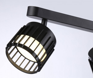 TN71163/2 BK черный GX53/2 260*100*125