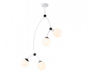 TR2572/4 WH/BK белый/черный E27/4 max 60W D790*1120