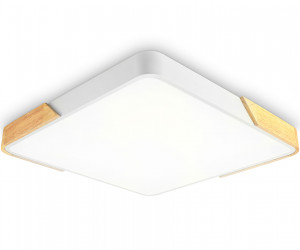 FZ1313 WH/LW белый/светлое дерево 45W 5000K 500*500*50 (без ПДУ)