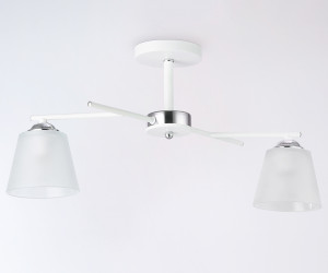 TR303201/2 WH/CH/FR белый/хром/белый матовый E27*2 max 60W 470*370*260