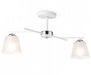 TR303201/2 WH/CH/FR белый/хром/белый матовый E27*2 max 60W 470*370*260