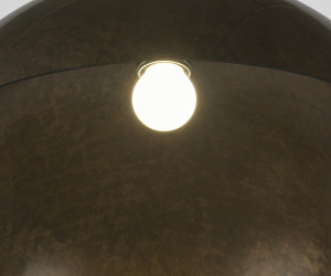 Подвесной светильник PL-001-1P-400 GD+BK 000064579