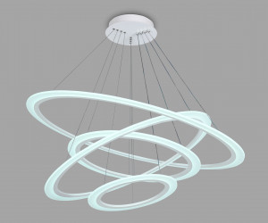 FA4363/4 WH белый 235W 3000K/4200K/6400K D1000*870 (ПДУ РАДИО 2.4G)