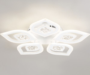 FA4292/5 WH белый 120W 3000K+6400K/4200K/6400K+3000K D680*80 (ПДУ ИК)