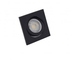 DK2016-BK Встраиваемый светильник, IP 20, 50 Вт, GU10, черный, алюминий