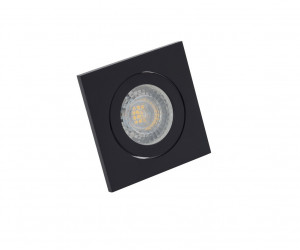 DK2016-BK Встраиваемый светильник, IP 20, 50 Вт, GU10, черный, алюминий