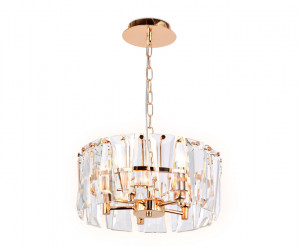 TR5167 GD/CL золото/прозрачный E14/5 max 40W D380*515