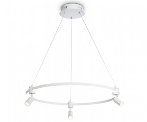 FL5292/1+3 WH белый 54W 3000K/4200K/6400K+4200K D600*1200 (ПДУ ИК)