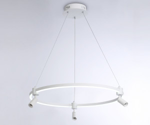 FL5292/1+3 WH белый 54W 3000K/4200K/6400K+4200K D600*1200 (ПДУ ИК)