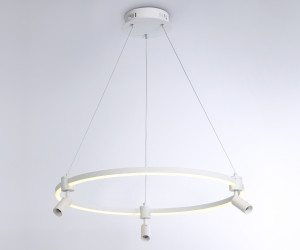 FL5292/1+3 WH белый 54W 3000K/4200K/6400K+4200K D600*1200 (ПДУ ИК)