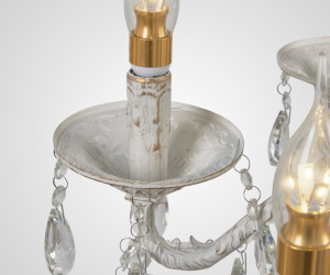 Подвесная люстра P7847-8 WT+GD 000022566