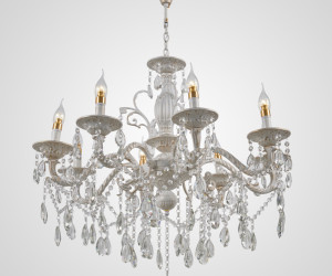 Подвесная люстра P7847-8 WT+GD 000022566