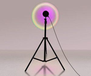 DE8387 BK черный LED RGB 3W (ПДУ RGB)