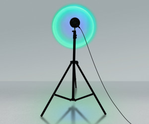 DE8387 BK черный LED RGB 3W (ПДУ RGB)