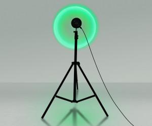 DE8387 BK черный LED RGB 3W (ПДУ RGB)