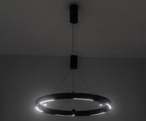 FL5845/1+3 BK черный 40W 3000K/4200K/6400K D600*1200 (без ПДУ)