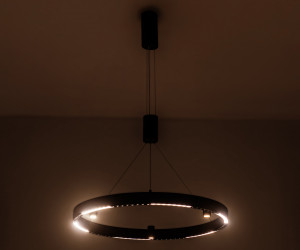 FL5845/1+3 BK черный 40W 3000K/4200K/6400K D600*1200 (без ПДУ)