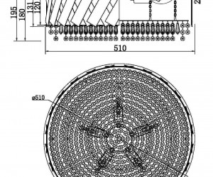Потолочный светильник Maytoni MOD017CL-05BS