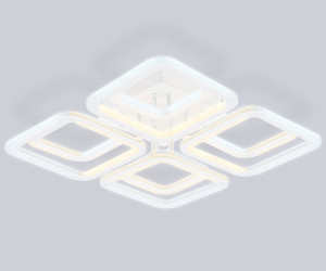 FA8948/4+4 WH белый 101W 3000-6000K 485*485*120 (ПДУ ИК)