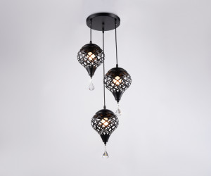 TR8444/3 BK черный E27/3 max 40W D350*800