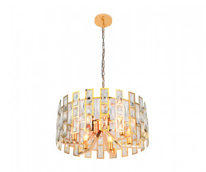 TR5061/6 GD/CL золото/прозрачный E14/6 max 40W D500*938