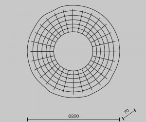 Настенный светильник (бра) Maytoni MOD343WL-L5BS3K2
