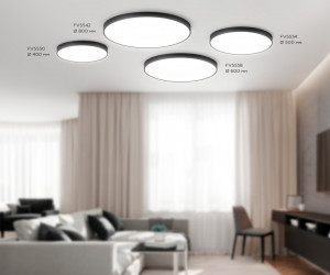 FV5542 BK черный LED 130W 4200K D800*58 (Без ПДУ)