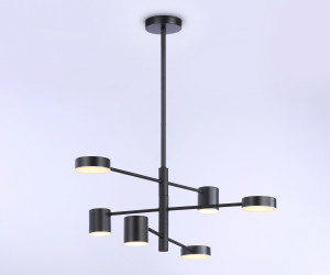 FL51686/6 BK черный 3000K/4200K/6400K 36W D700*930 (Без ПДУ)