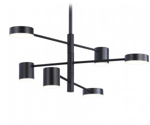 FL51686/6 BK черный 3000K/4200K/6400K 36W D700*930 (Без ПДУ)