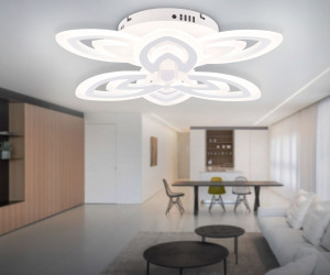 FA4546/3+3 WH белый 3000K-6400K 76W D490*110 (ПДУ ИК)