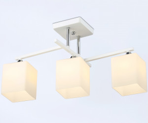 TR303113/3 WH/CH/FR белый/хром/белый матовый E27/3 max 40W 490*260*290