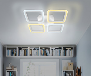 FA4375/4 WH белый 4200K/3000K+6400K/6400K+3000K 73W 530*530*75 (ПДУ ИК)