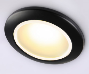 TN111 BK черный IP44 GU5.3 D93*33