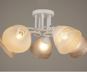 Потолочная люстра P6322-5 WT 000054517