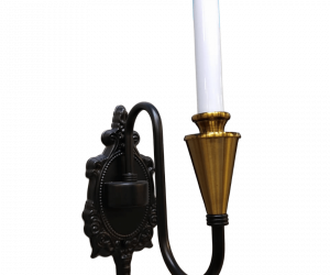 Настенный светильник PL5823-1W BK+AB 000067333