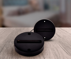 GL7022 BK черный основание отдельное для монтажа трекового однофазного светильника